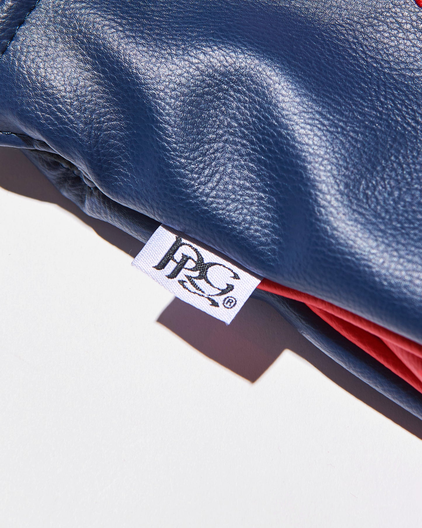 Driver Head Cover / Navy & White