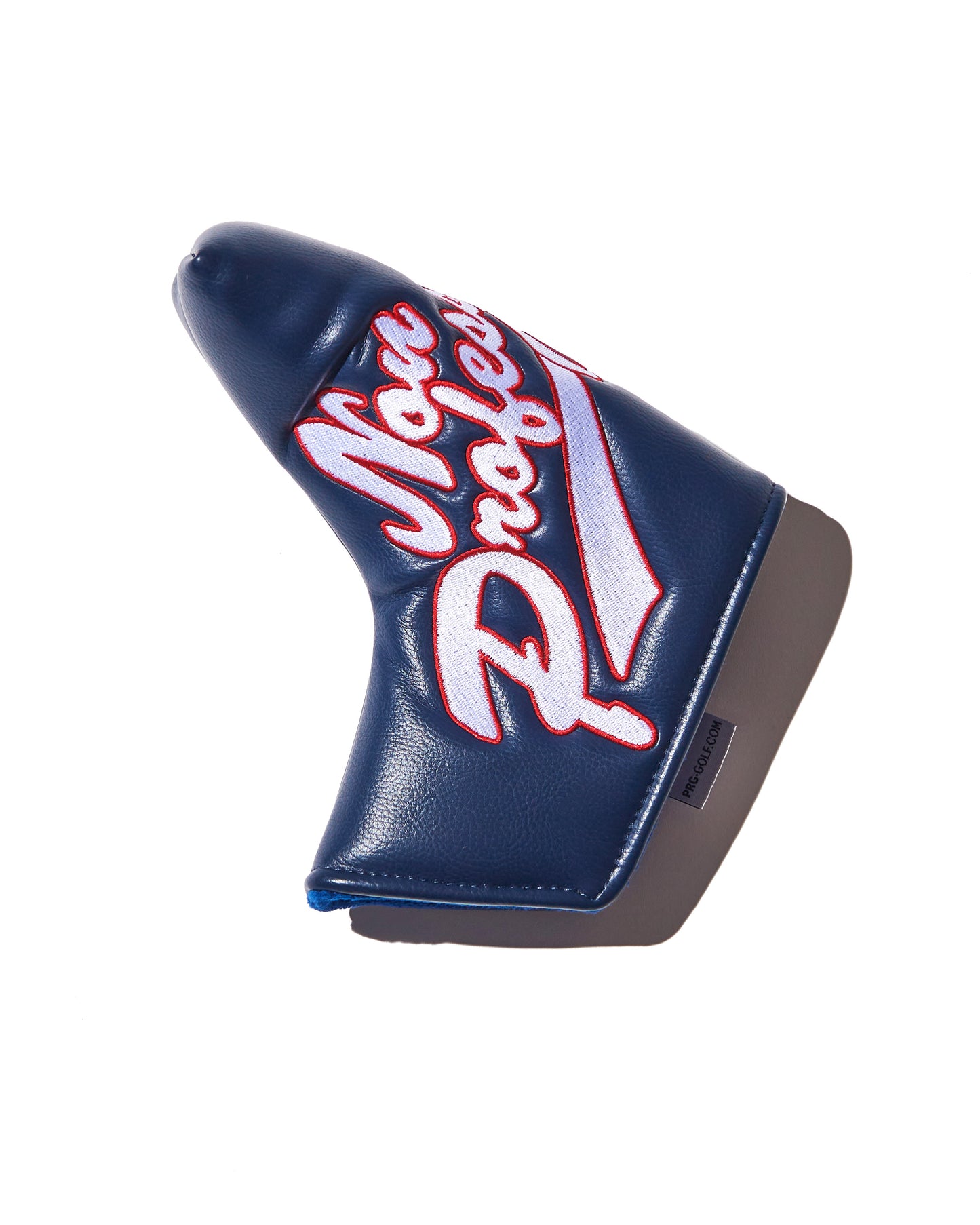 Putter Cover / Navy & White