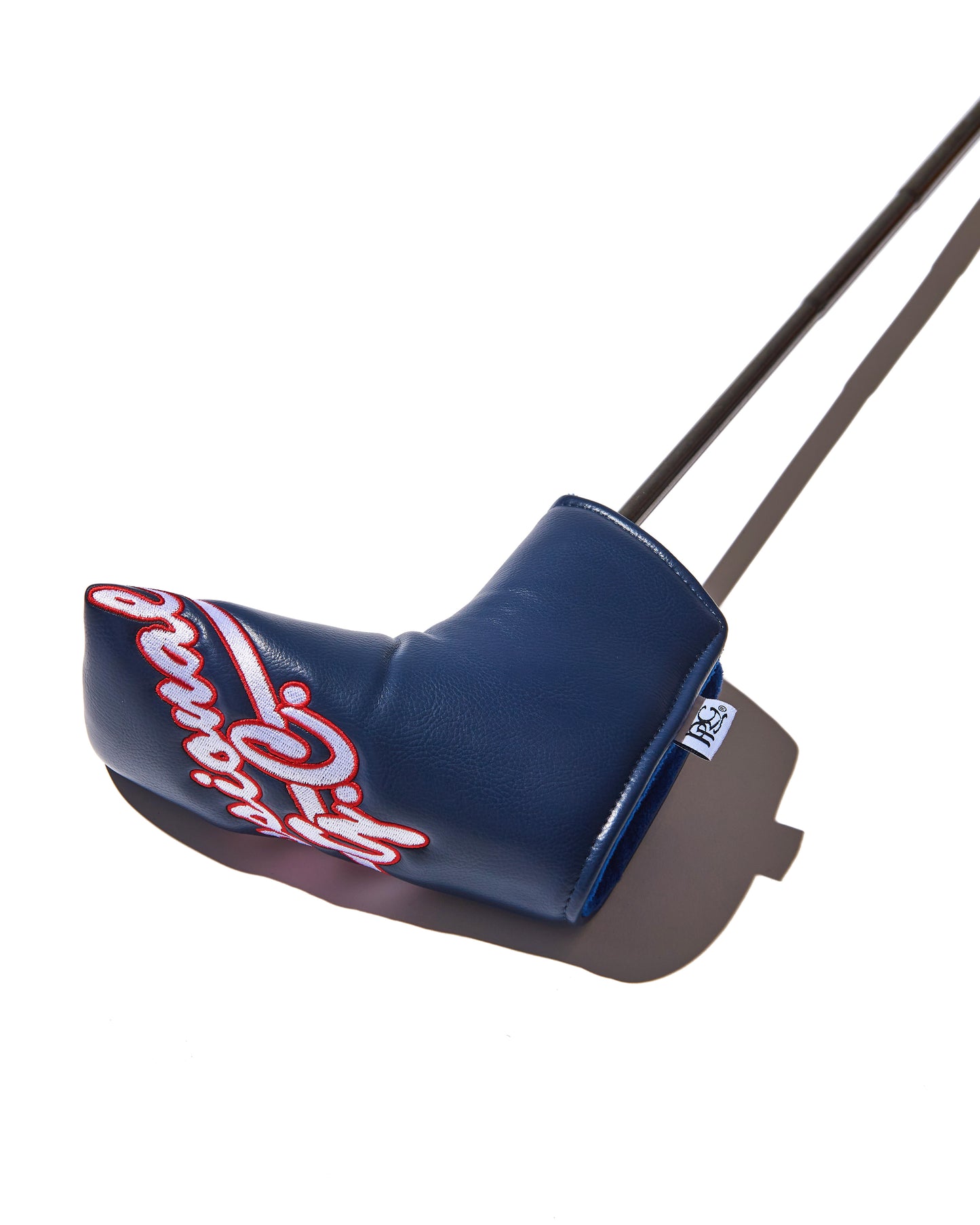 Putter Cover / Navy & White