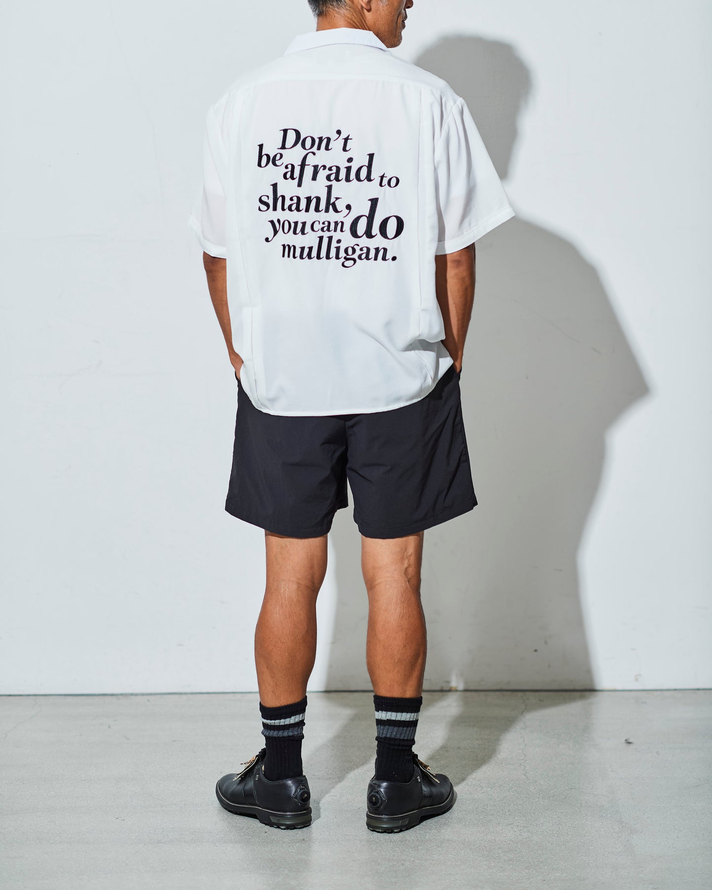 Bowling Shirt / White & White(Limited Color)