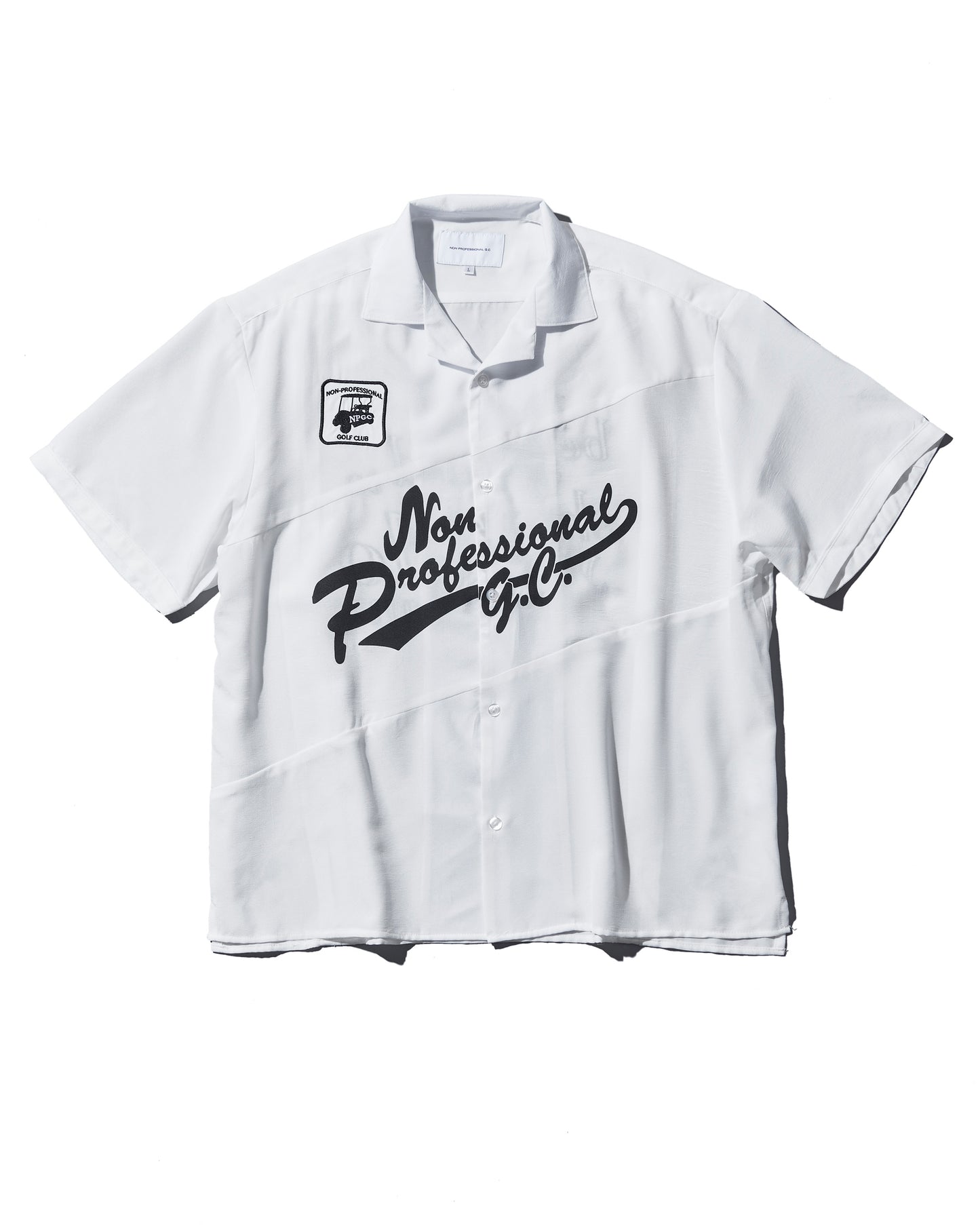 Bowling Shirt / White & White（Limited Color）