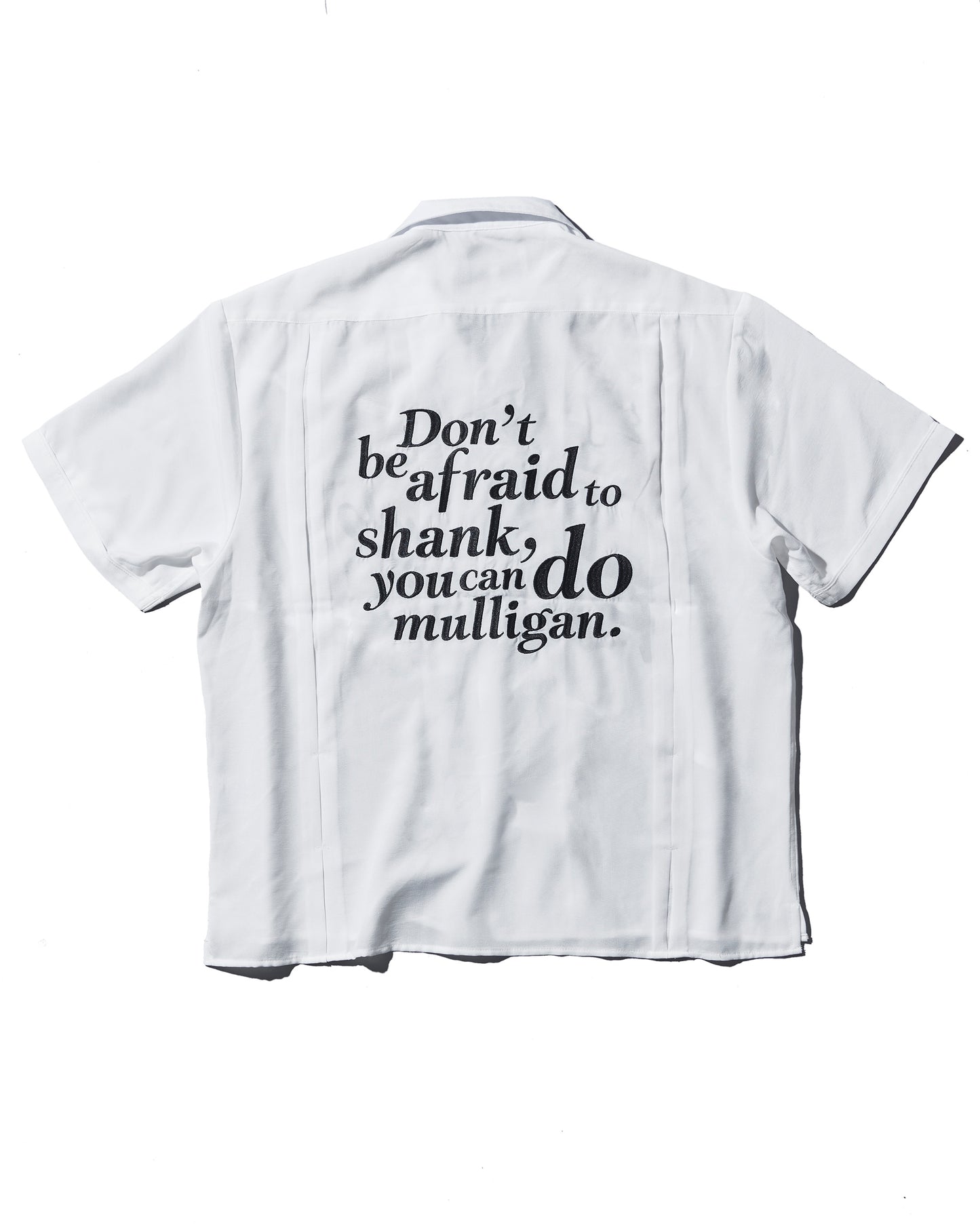 Bowling Shirt / White & White（Limited Color）