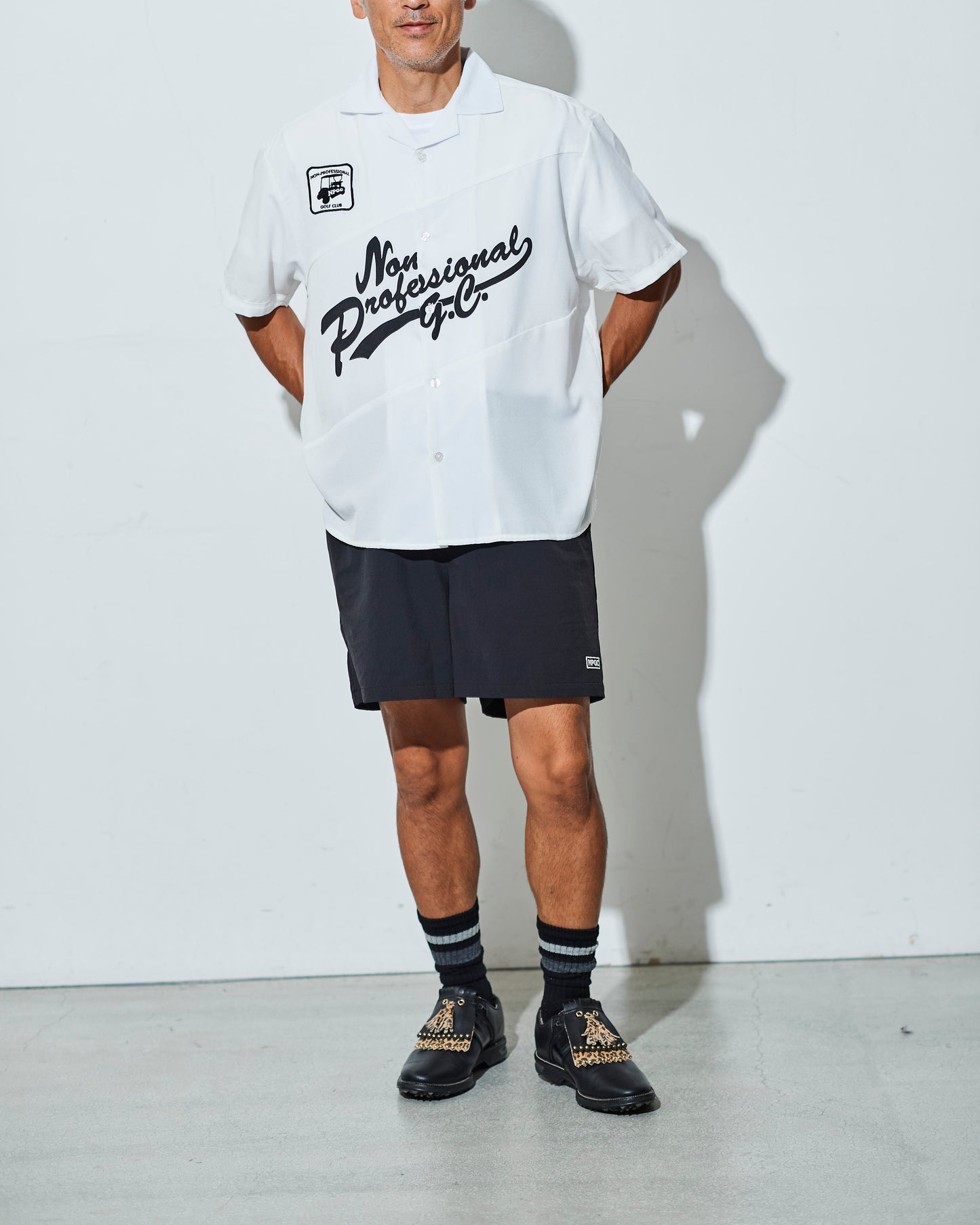 Bowling Shirt / White & White（Limited Color）