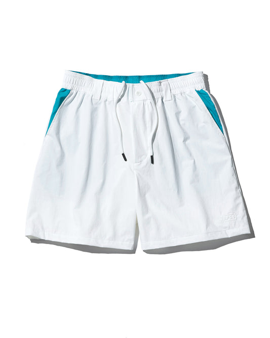 Bicolor Shorts /  White & Blue