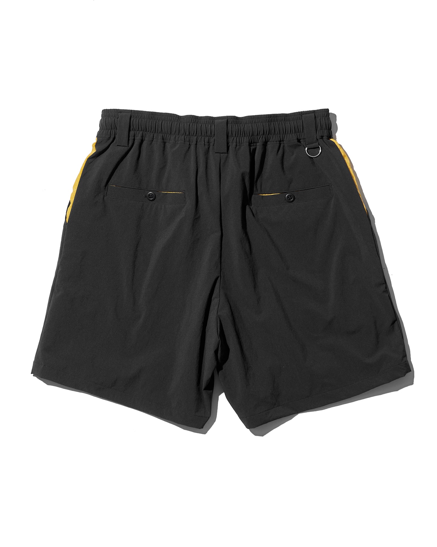 Bicolor Shorts /  Black & Yellow